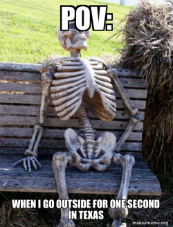 Waiting Skeleton