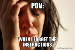 First World Problems