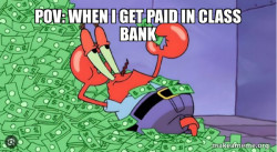Mr Krabs Money