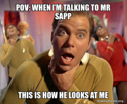 Captain Kirk Choking