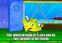 Mocking SpongeBob