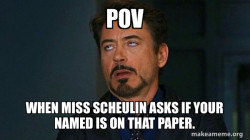 Tony Stark Eye Roll