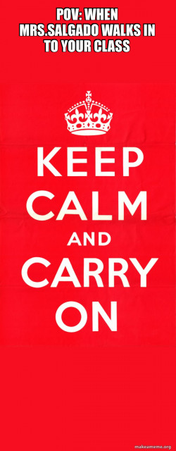 Keep Calm and Carry On
