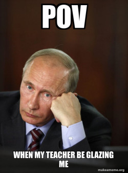 Contemplative Putin