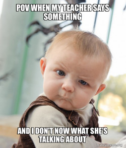 Skeptical Baby