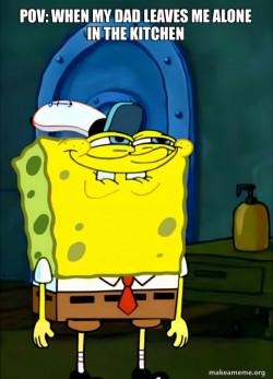 SpongeBob Grin
