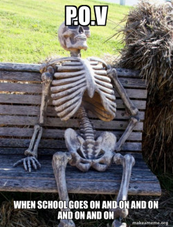 Waiting Skeleton