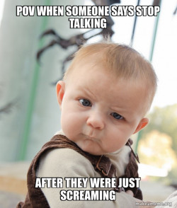 Skeptical Baby