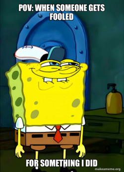 SpongeBob Grin