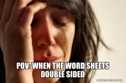 First World Problems