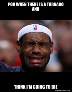 Lebron Crying
