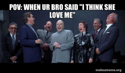 Dr Evil and Henchmen laughing - and then they said