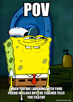 SpongeBob Grin