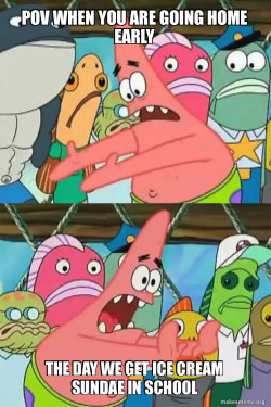 Push It Somewhere Else Patrick