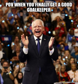 Happy Tim Walz