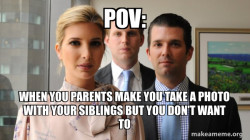 The Trump Kids Eric, Donald Jr and Ivanka