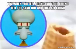 What the Sigma Squidward