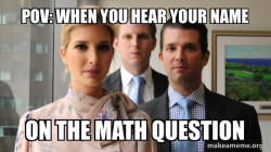The Trump Kids Eric, Donald Jr and Ivanka