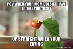 Kermit Drinking Tea