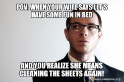 You wife wants sex