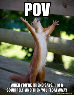 Happy Squirrel
