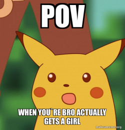 Surprised Pikachu