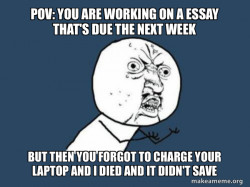 Y U No