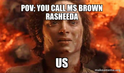 Frodo it's over it's done