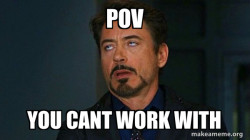 Tony Stark Eye Roll