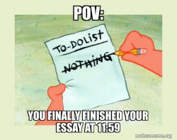To Do List - Nothing