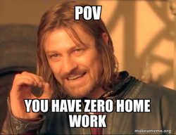 One Does Not Simply