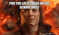 Frodo it's over it's done