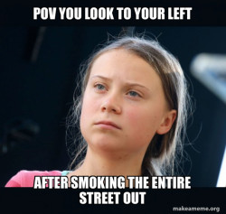 Greta Thunberg burnout