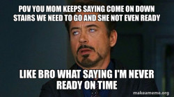Tony Stark Eye Roll