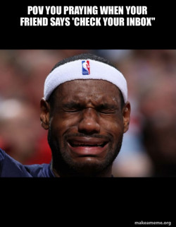 Lebron Crying