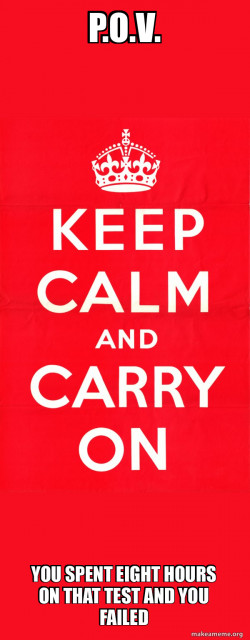 Keep Calm and Carry On