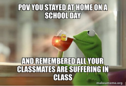 Kermit Drinking Tea