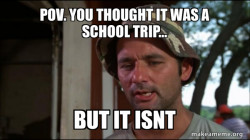 Bill Murry Caddyshack (So I got that going for me)