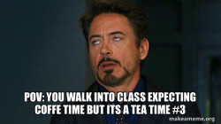 Tony Stark Eye Roll