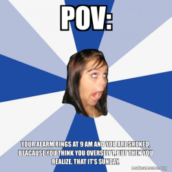 Annoying Facebook Girl