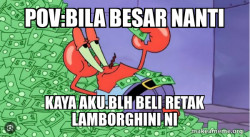 Mr Krabs Money