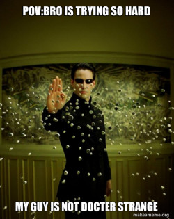 Neo Stopping Bullets