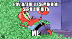 Mr Krabs Money