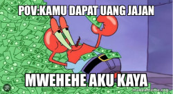 Mr Krabs Money