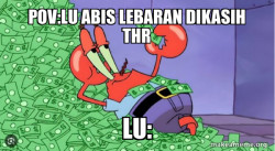 Mr Krabs Money