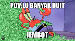 Mr Krabs Money