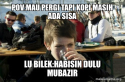 Lazy Elementary School Kid