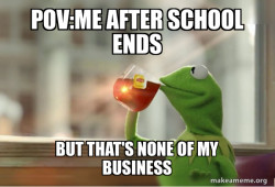 Kermit Drinking Tea
