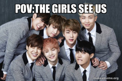 K-Pop Band BTS (Bangtan Boys)