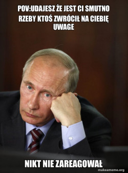 Contemplative Putin